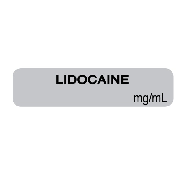 Nevs Lidocaine 5/16" x 1-1/4" Gray w/Black SANTW-0086 - main